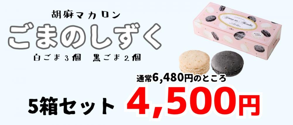 【訳あり】ごまのしずく5箱セット