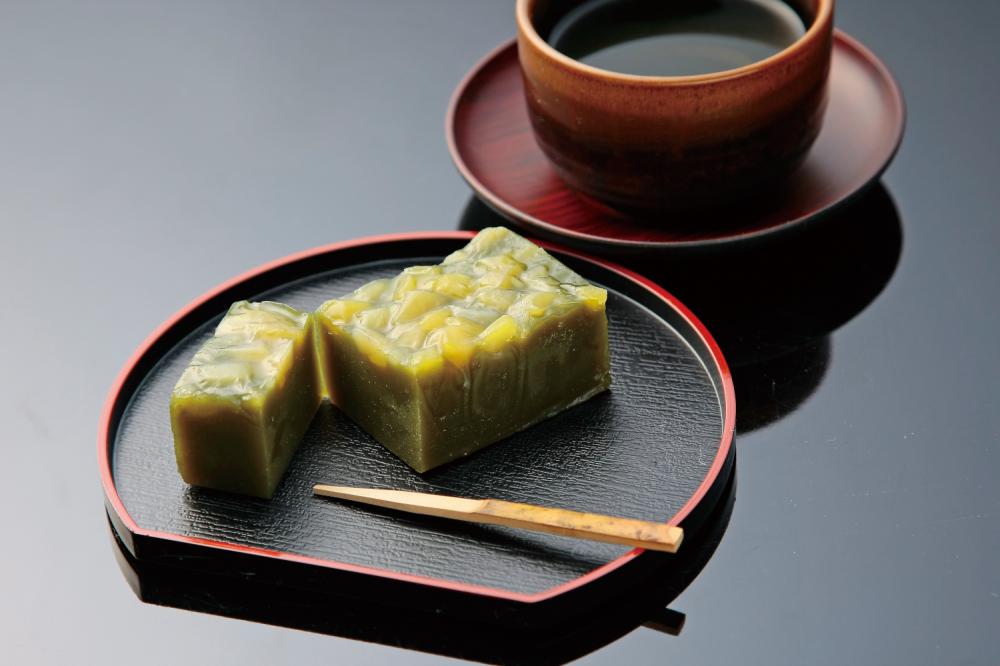 抹茶蒸し羊かん