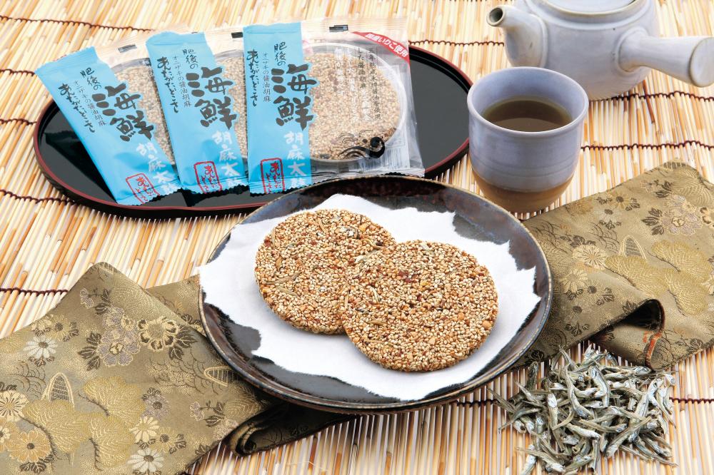 海鮮胡麻太鼓　3枚入