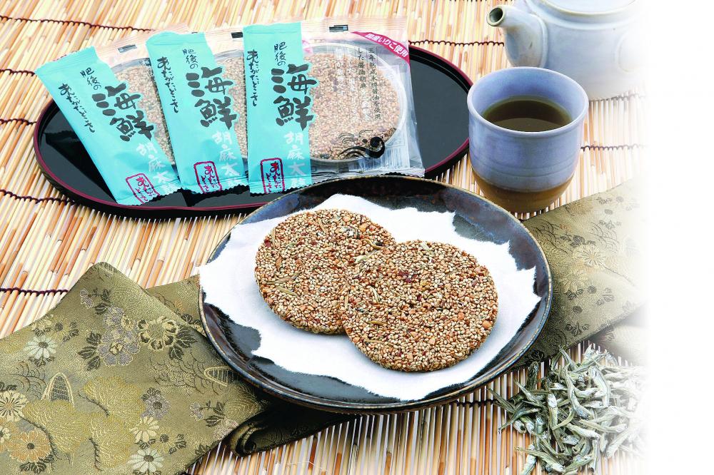 海鮮胡麻太鼓　3枚入